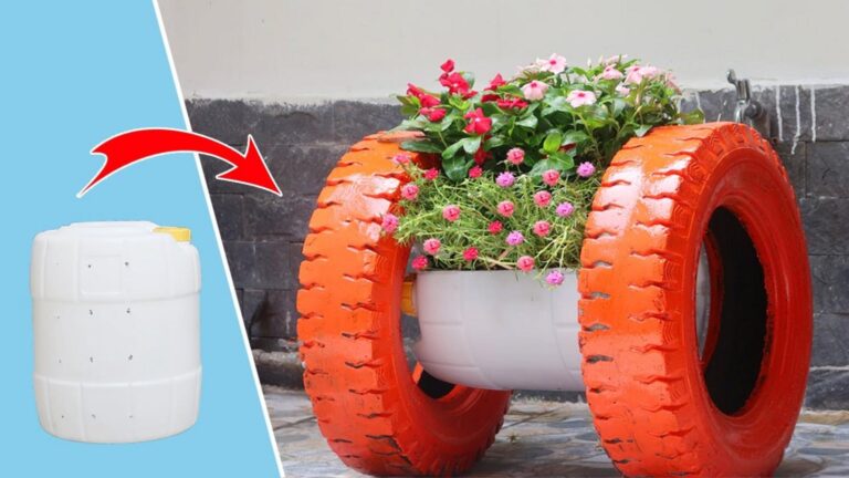 10 kreatywnych pomysłów na donice z recyklingu: zamień plastik w ogrodowe arcydzieła!