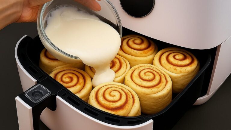 1 niezwykłe deser w Airfryer, które pokochasz – bez pieczenia i tylko z 1 jajkiem!